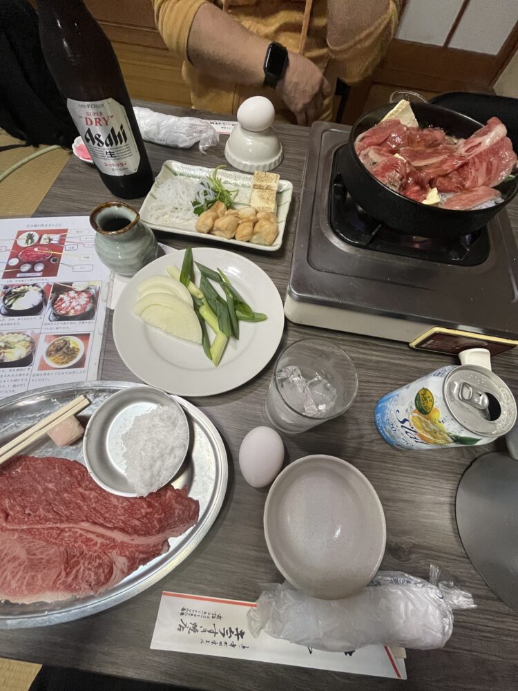 すき焼きデート🥰